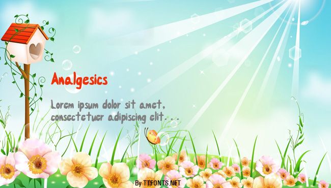 Analgesics example