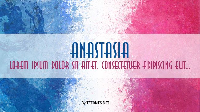 Anastasia example