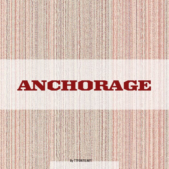 Anchorage example