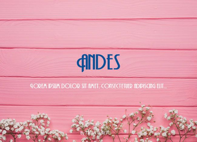 Andes example