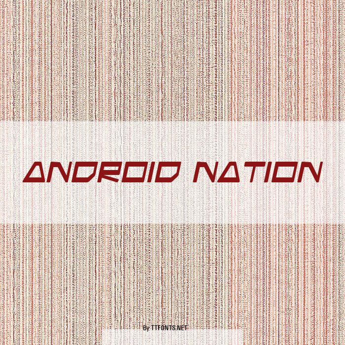 Android Nation example