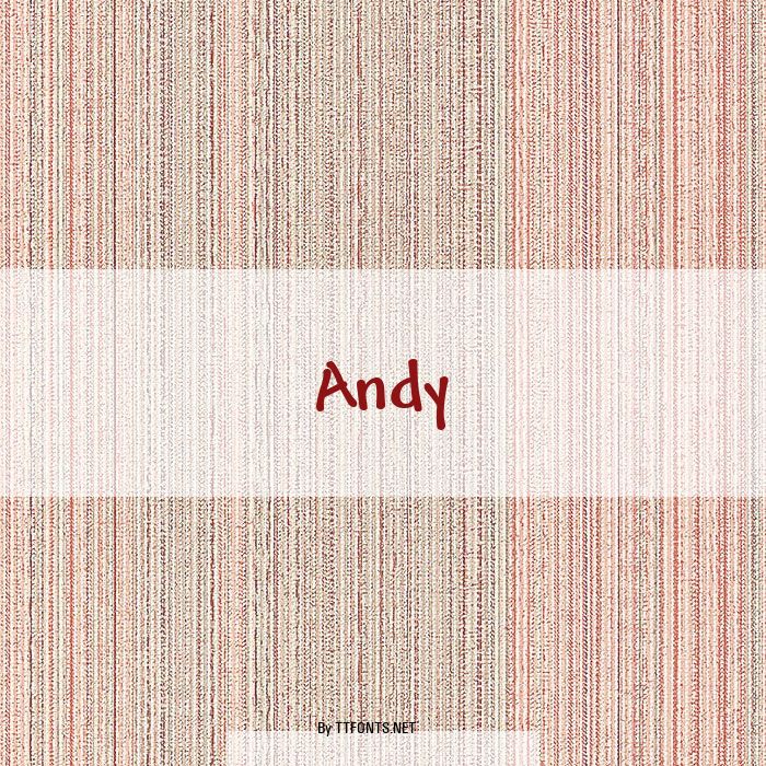 Andy example