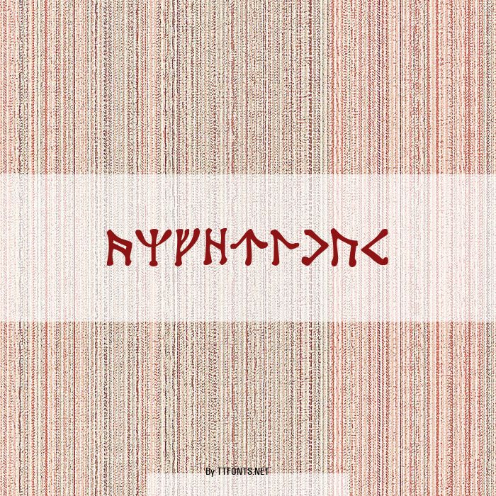 Angerthas example