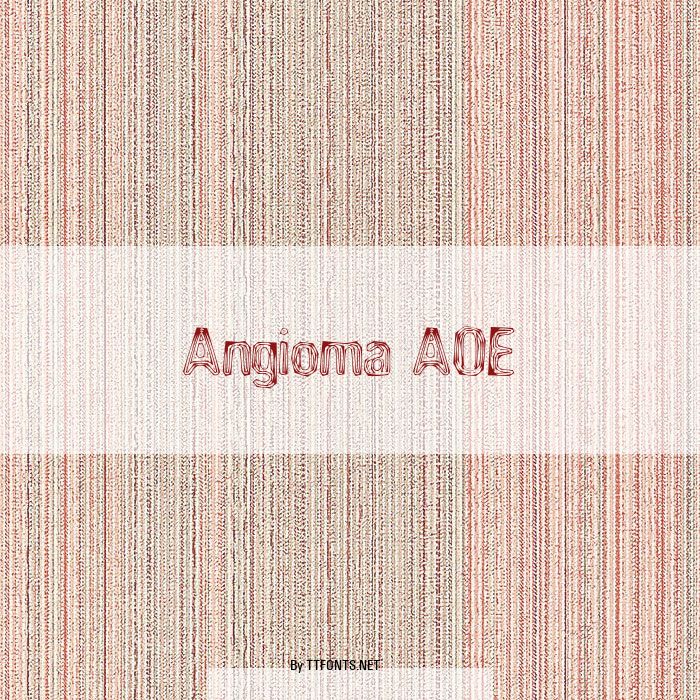 Angioma AOE example