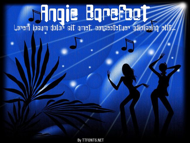 Angie BareFoot example