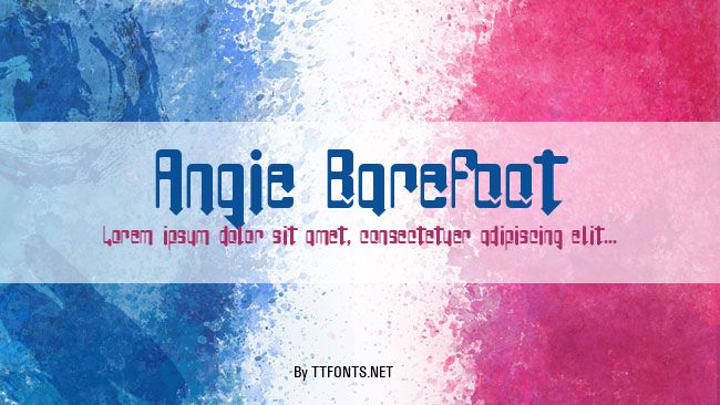 Angie BareFoot example