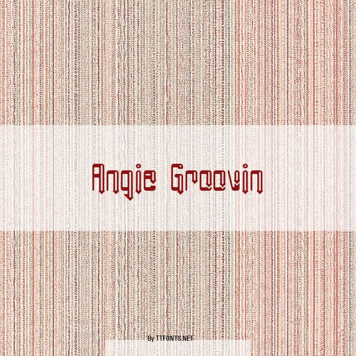 Angie Groovin example