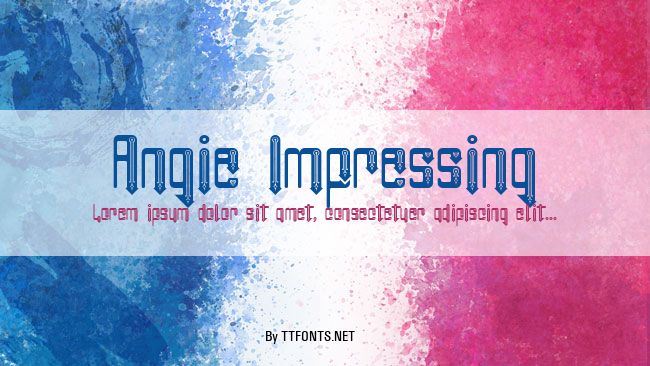Angie Impressing example