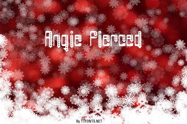 Angie Pierced example