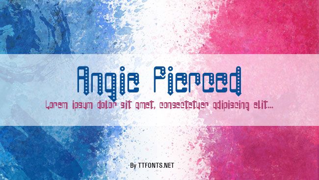 Angie Pierced example