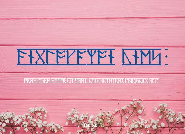 AngloSaxon Runes-1 example
