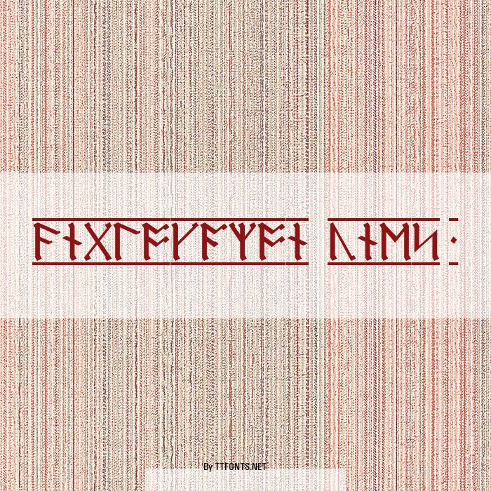 AngloSaxon Runes-1 example