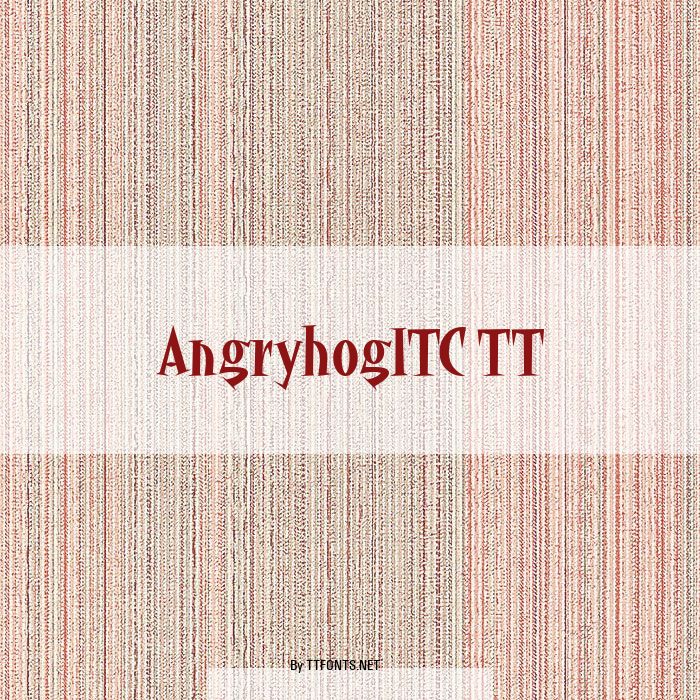 AngryhogITC TT example