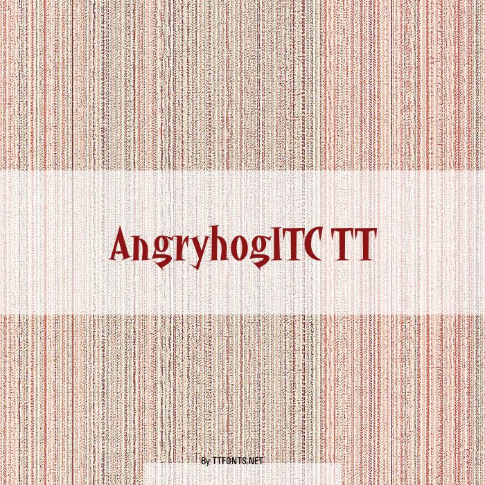 AngryhogITC TT example