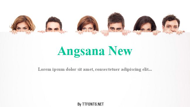 Angsana New example