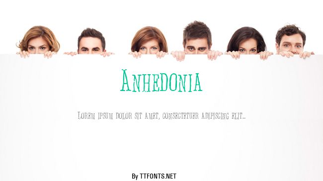 Anhedonia example