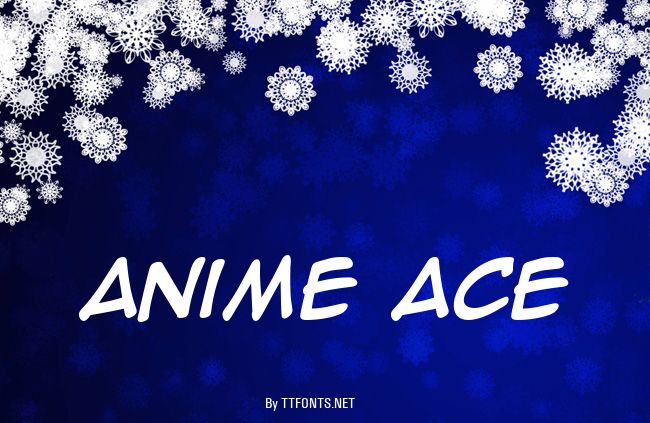 Anime Ace example