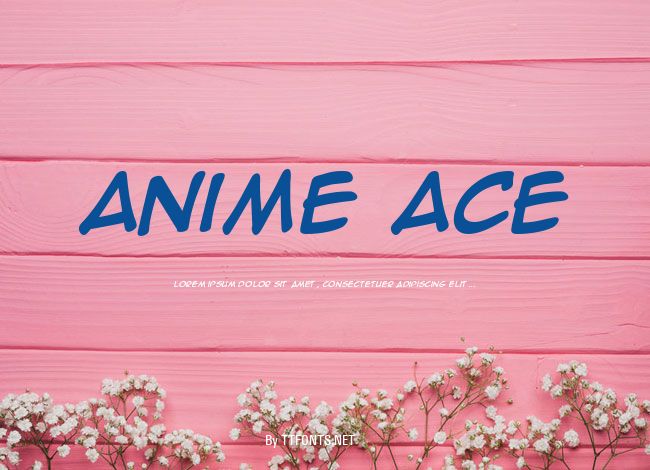 Anime Ace example