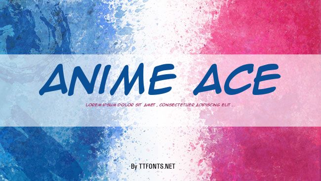 Anime Ace example