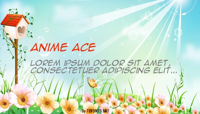 Anime Ace example