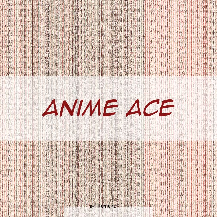 Anime Ace example