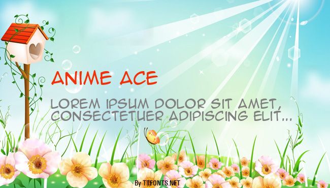 Anime Ace example