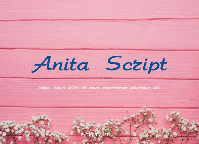 Anita Script example