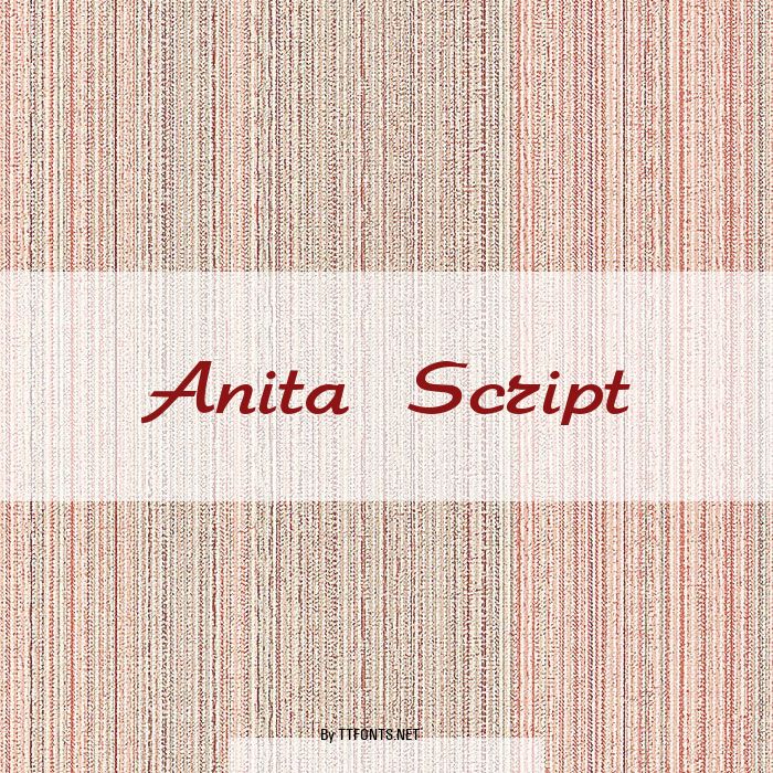 Anita Script example