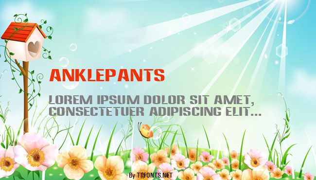 Anklepants example