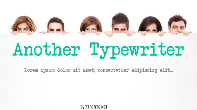 Another Typewriter example