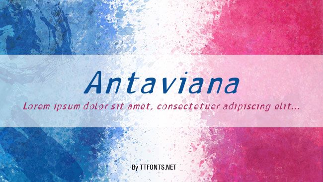 Antaviana example