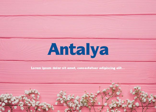 Antalya example