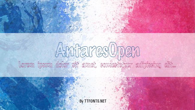 AntaresOpen example