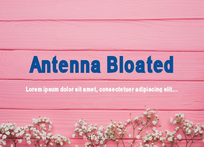 Antenna Bloated example
