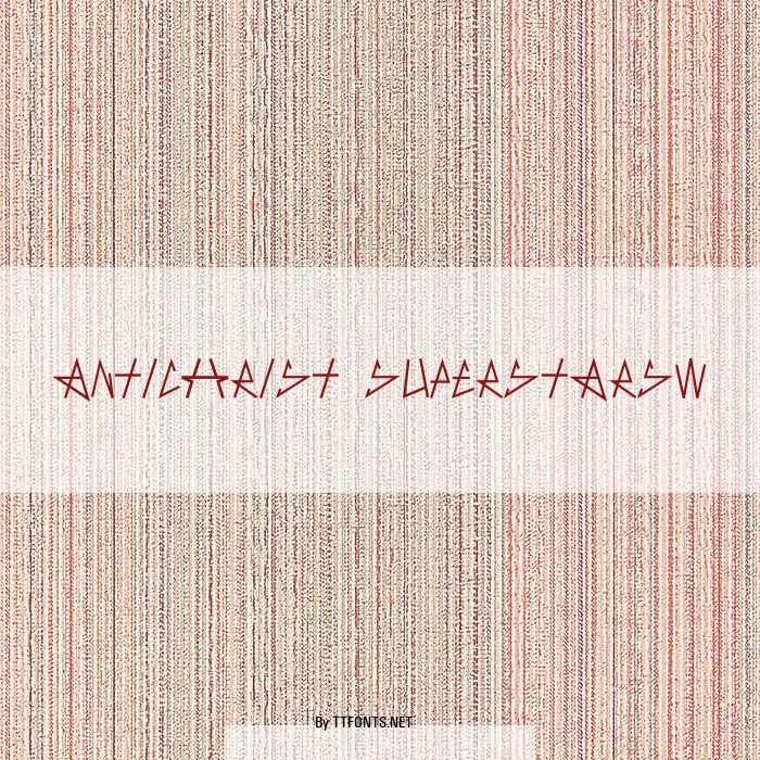 AntiChrist SuperstarSW example