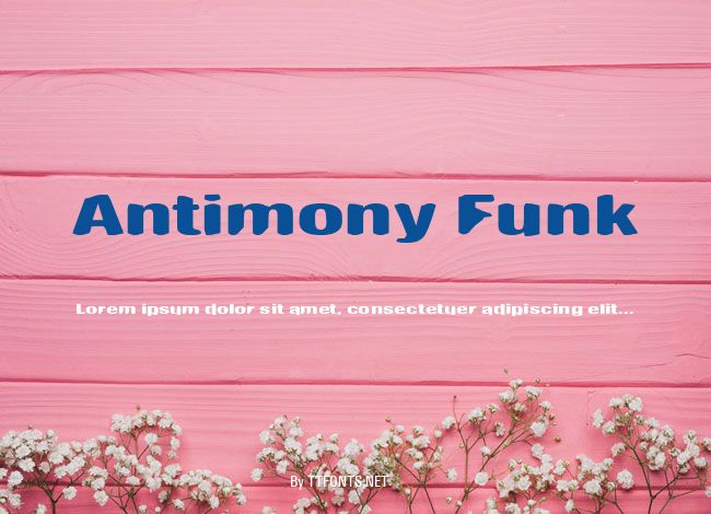 Antimony Funk example