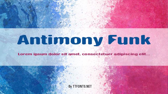 Antimony Funk example
