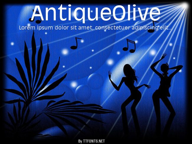 AntiqueOlive example