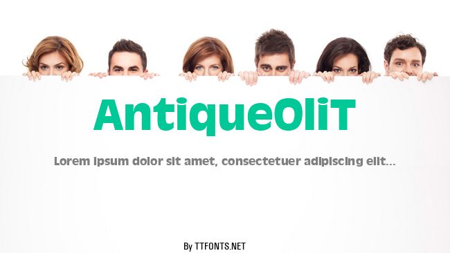 AntiqueOliT example