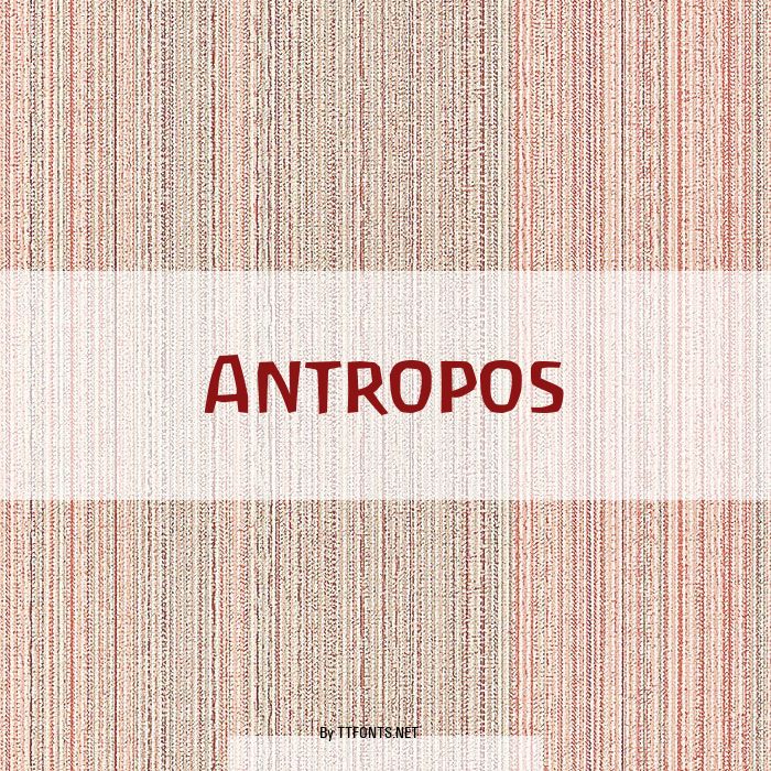 Antropos example