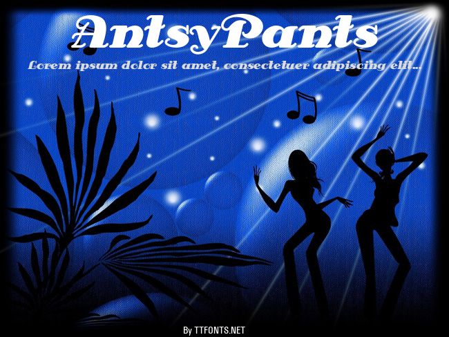 AntsyPants example