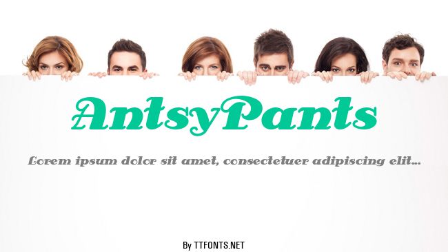 AntsyPants example