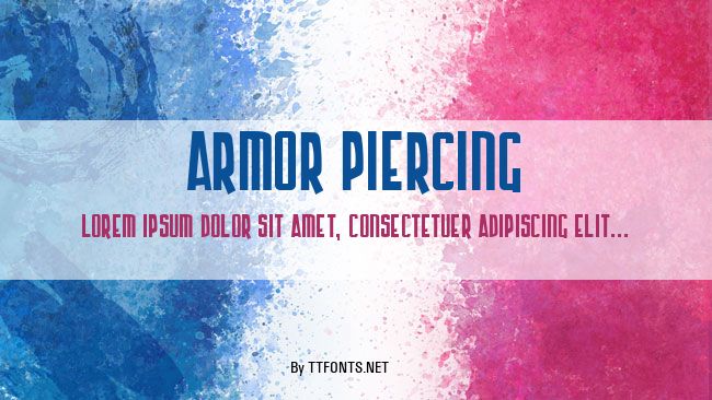 Armor Piercing example