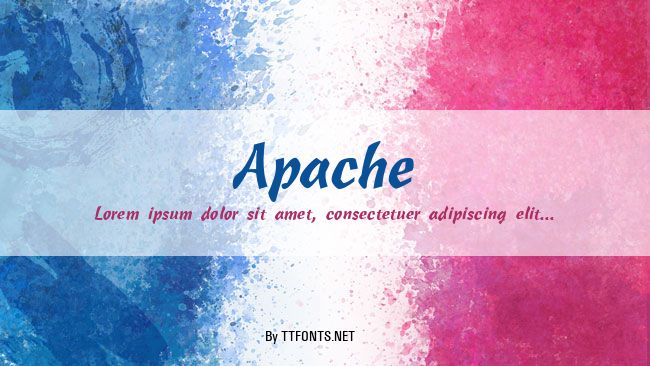 Apache example