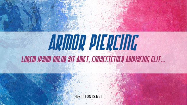 Armor Piercing example