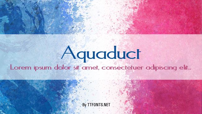 Aquaduct example