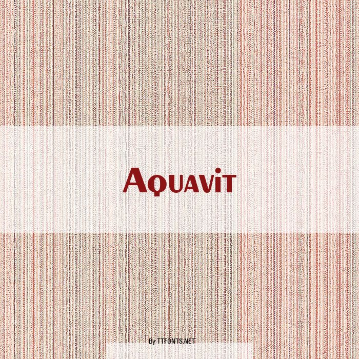 Aquavit example