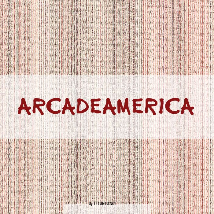 ArcadeAmerica example