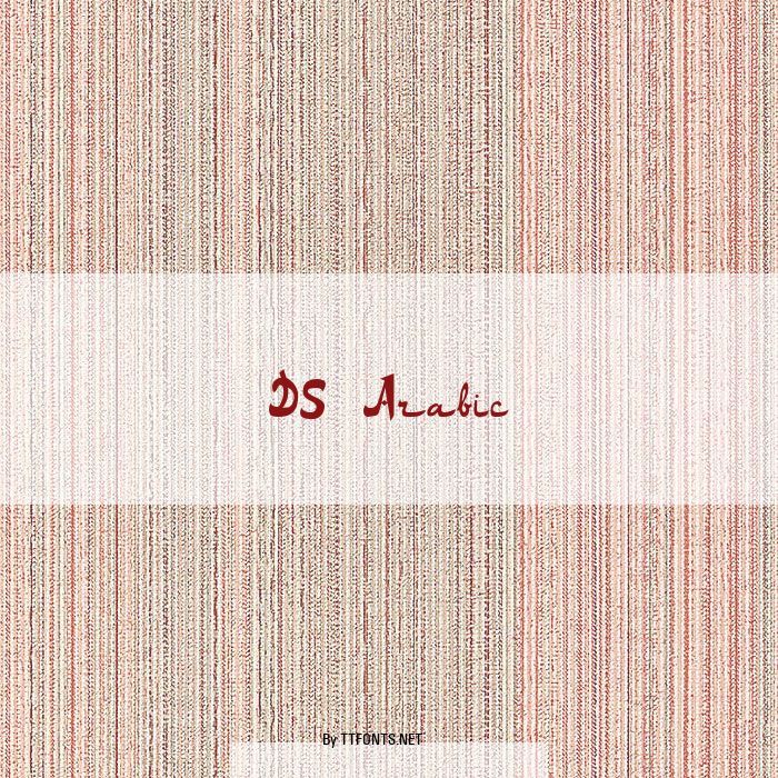 DS Arabic example