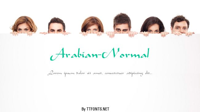 Arabian-Normal example